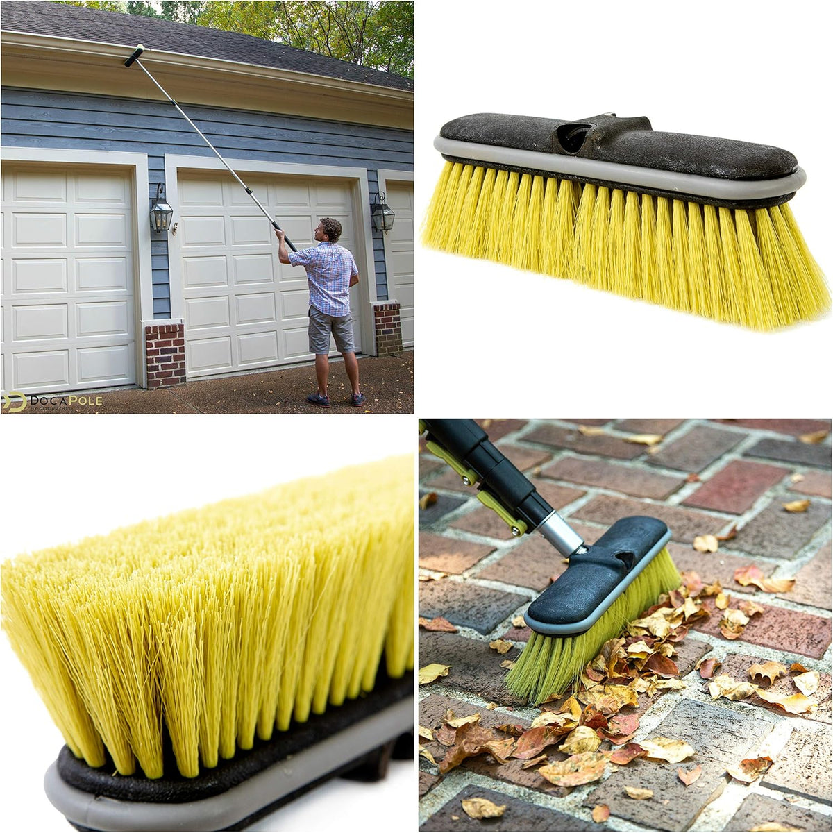 24 Foot High Reach Brush Kit with 6-24 Foot Extension Pole O647