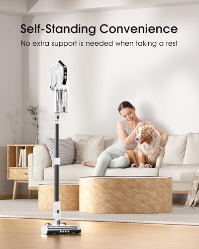 White Cordless Stick Vacuum Cleaner S985115
