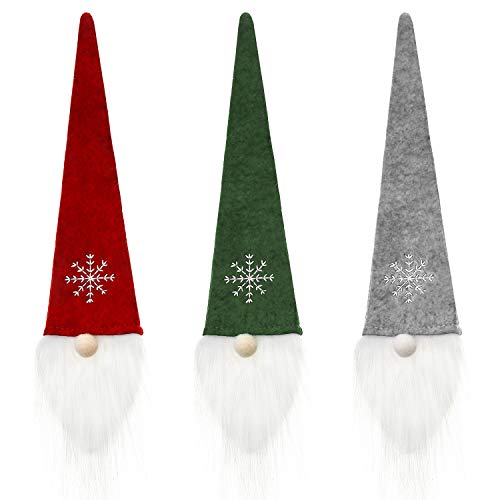 6 Sets Christmas Wine Bottle Cover Hats Z305
