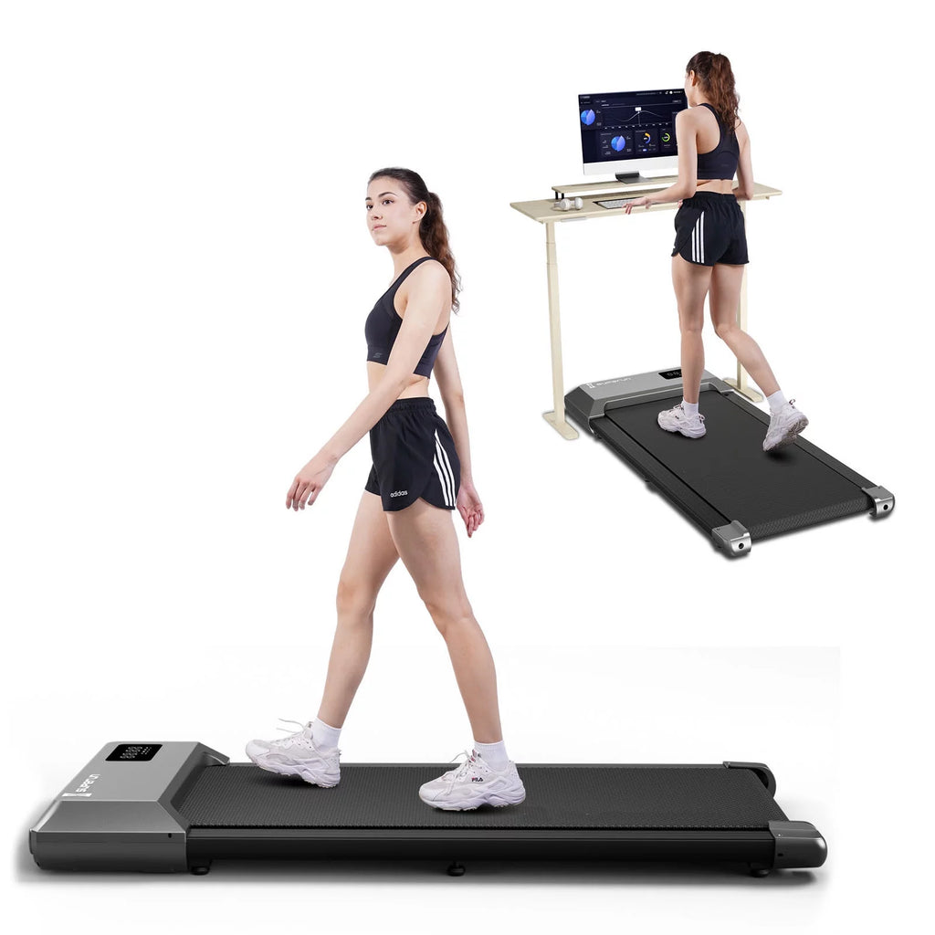 2.5Hp Walking Pad Under Desk Treadmill with Remote Control and LED Display Z144