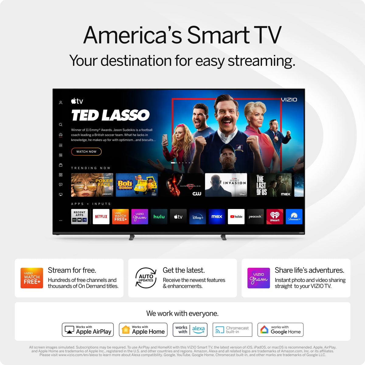 65 Class 4K UHD LED Smart TV I892