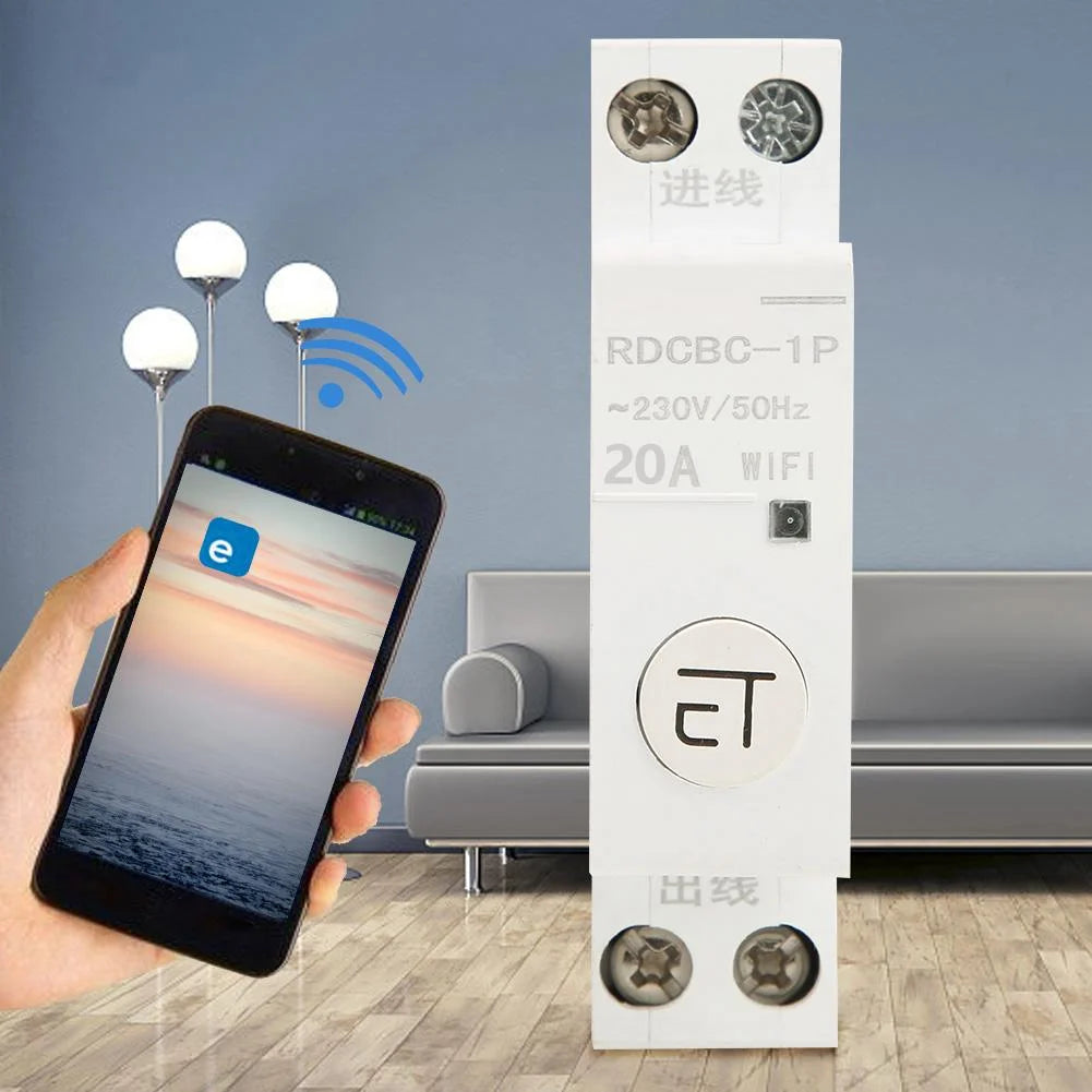 Remote Control WIFI Circuit Breaker 1P 20A B3987