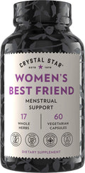 60 Capsules Herbal Menstrual Relief Supplement F5401