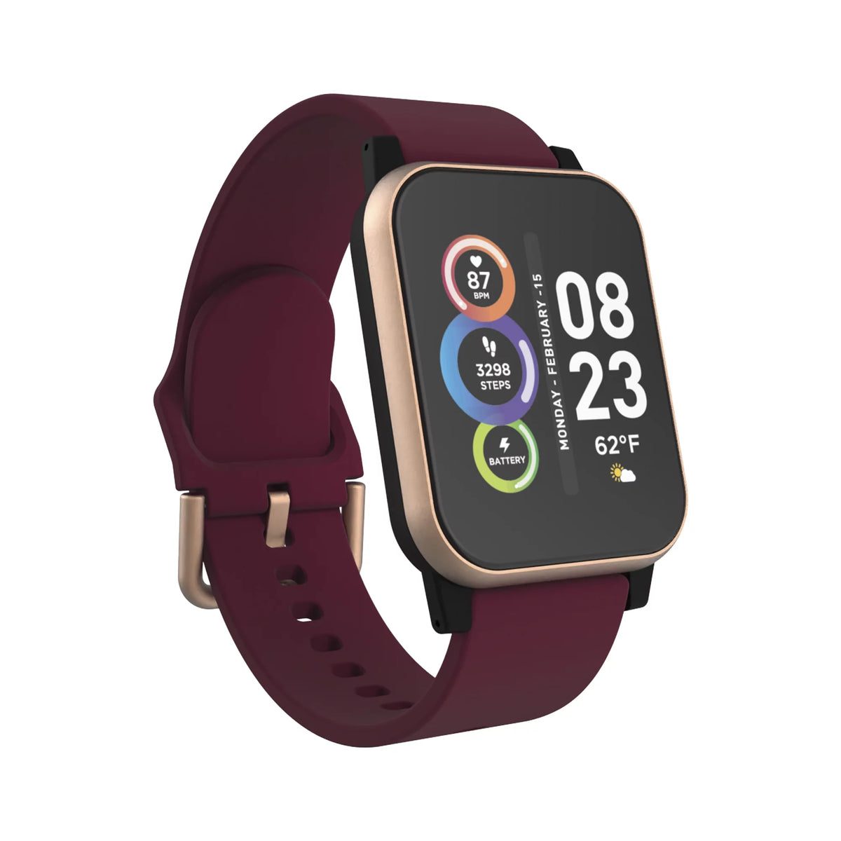 Burgundy Smartwatch D215398