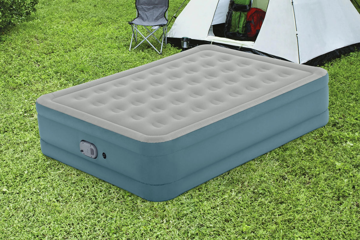 Queen Air Mattress with Rechargeable Pump W314007