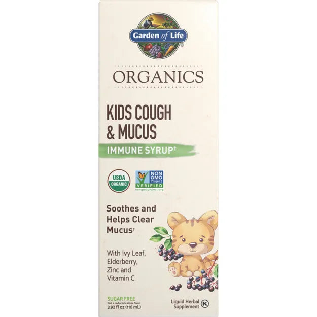 Kids Cough & Mucus Immune Syrup 3.92 fl oz Q288449