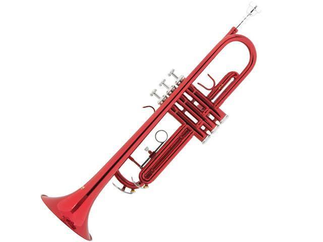 Red Lacquer Brass Bb Trumpet C27667