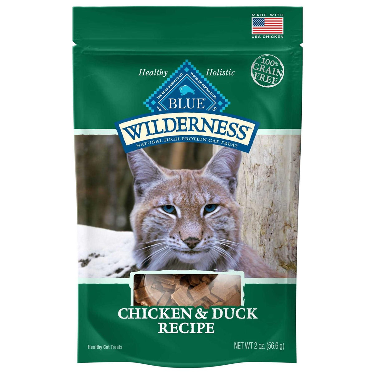 Chicken & Duck Grain-Free Cat Treats A1775