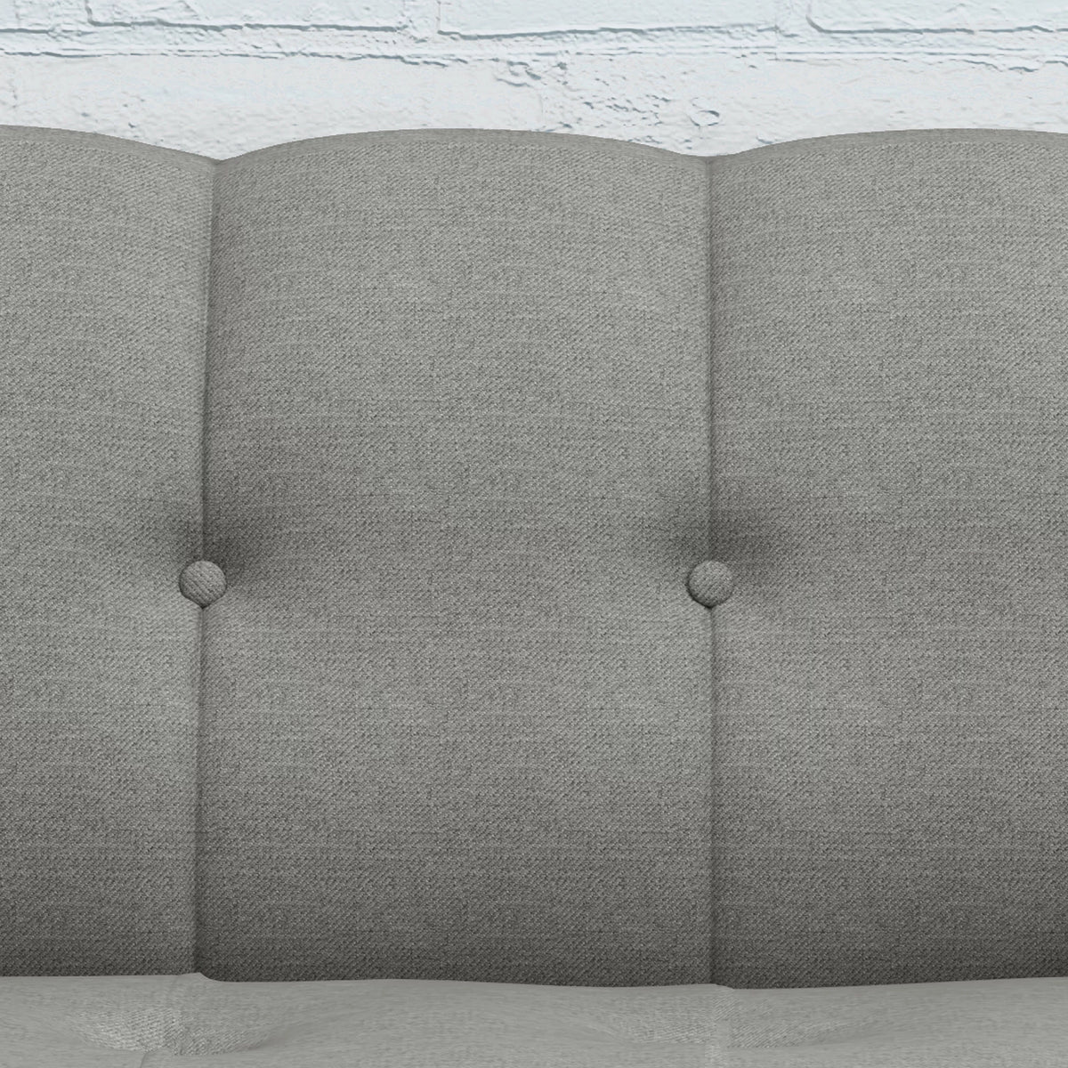 Gray Fabric Tufted Sofa Chat Set C91443