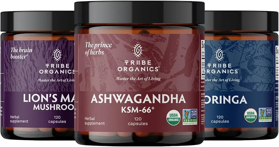 KSM-66 Ashwagandha Moringa Lions Mane T343591