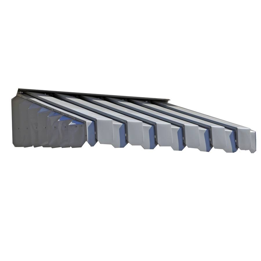 Grey Solid Slope Window Fixed Awning G869