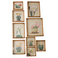 Green Cactus Prints Set of Nine X983762