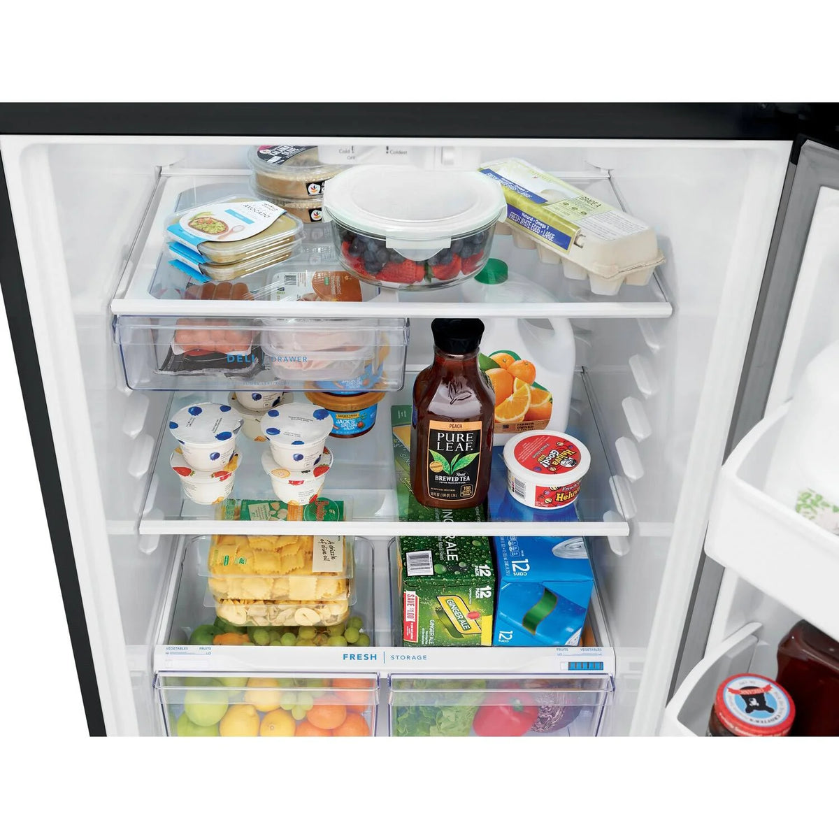 Stainless Steel Top Freezer Refrigerator I3591