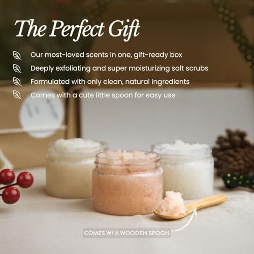 3 pc Sea Salt Body Scrub Gift Set R3236
