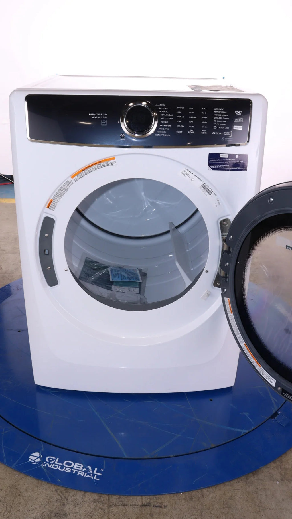 8.0 Cu Ft Electric Front Load Dryer L568