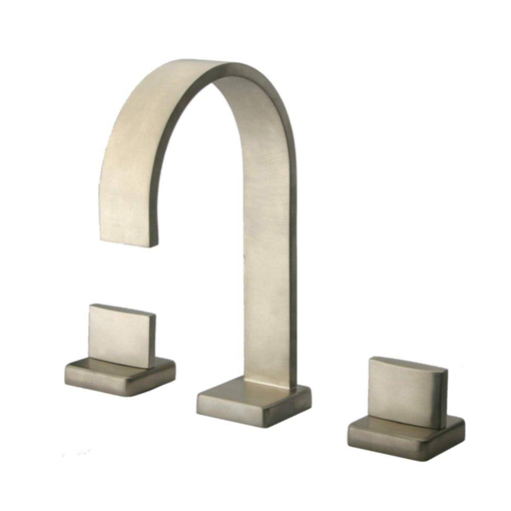 Roman Tub with Lever Handles Brushed Nickel J919838