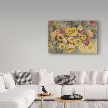 Yellow Floral Art R68712
