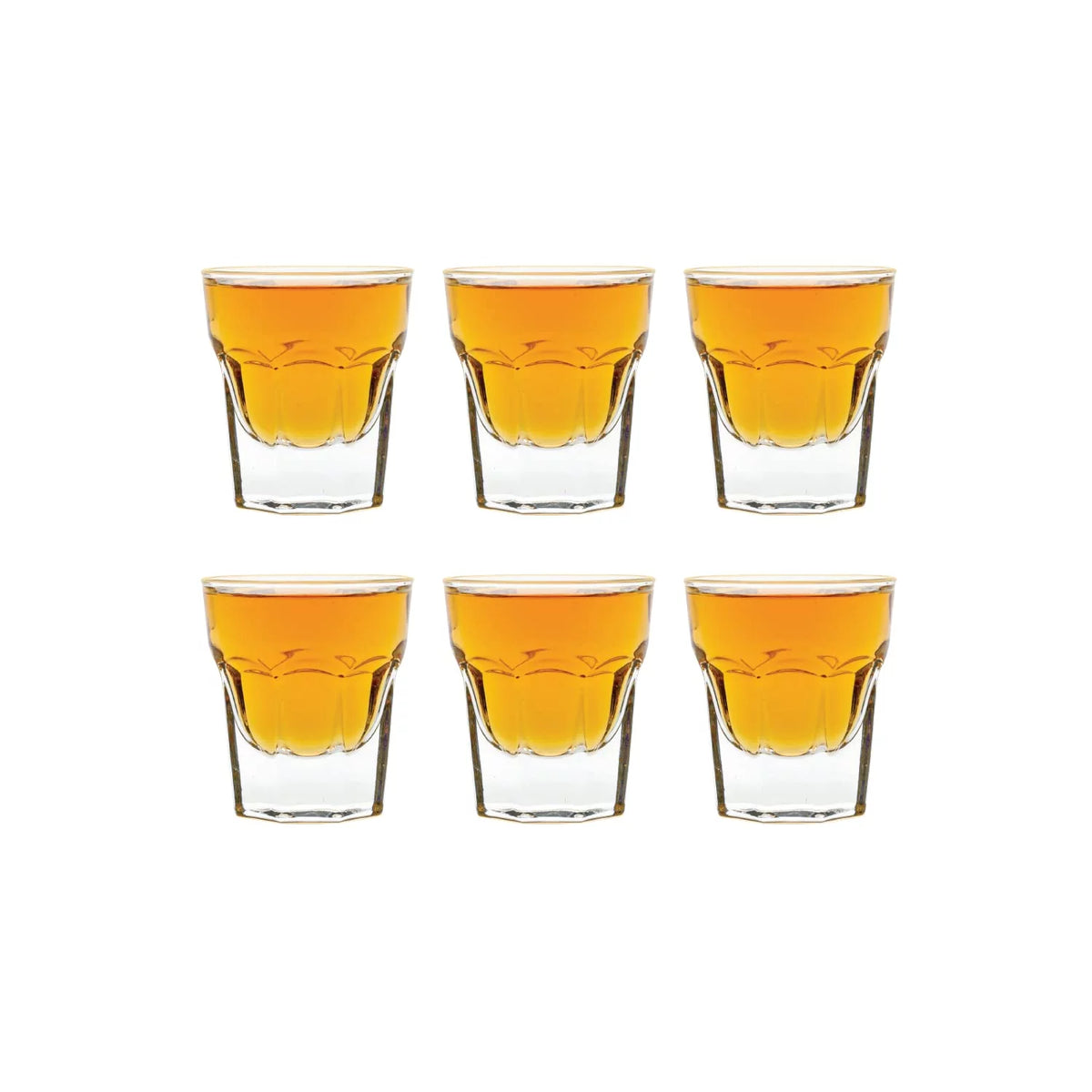 1 Ounce Shot Glasses Set of 6 K102