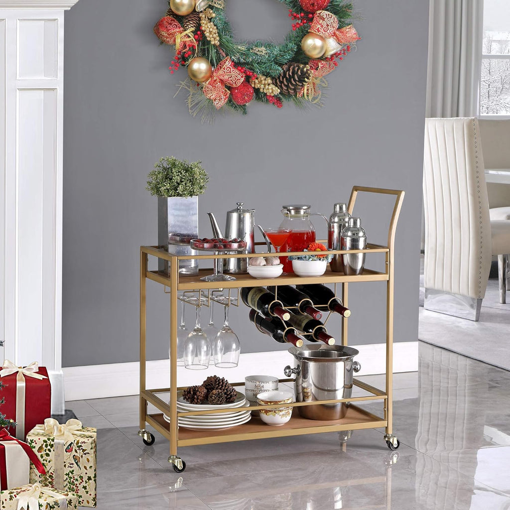 Gold Bar Cart B416687