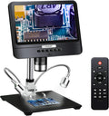 8.5'' Digital Microscope 50X-1300X UHD Video Microscope with 12MP Camera Sensor U31614
