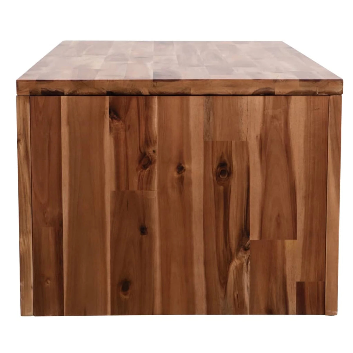 Wooden Coffee Table with Storage Drawer and Shelf S9989