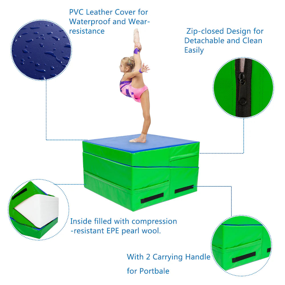 48x24x14 Folding Gymnastics Incline Mat B290