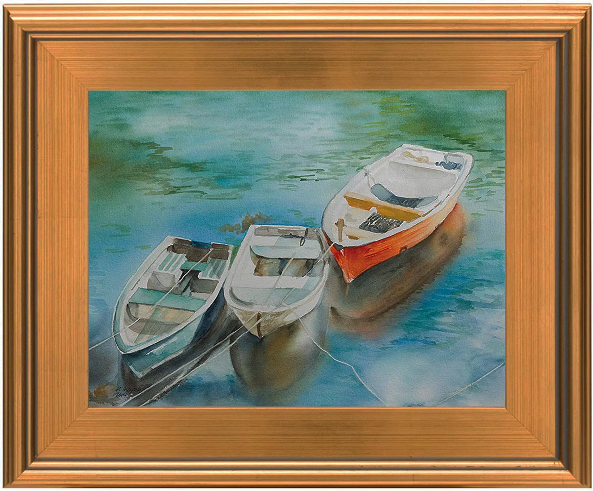 3X4 Gold Wooden Picture Frame M29454