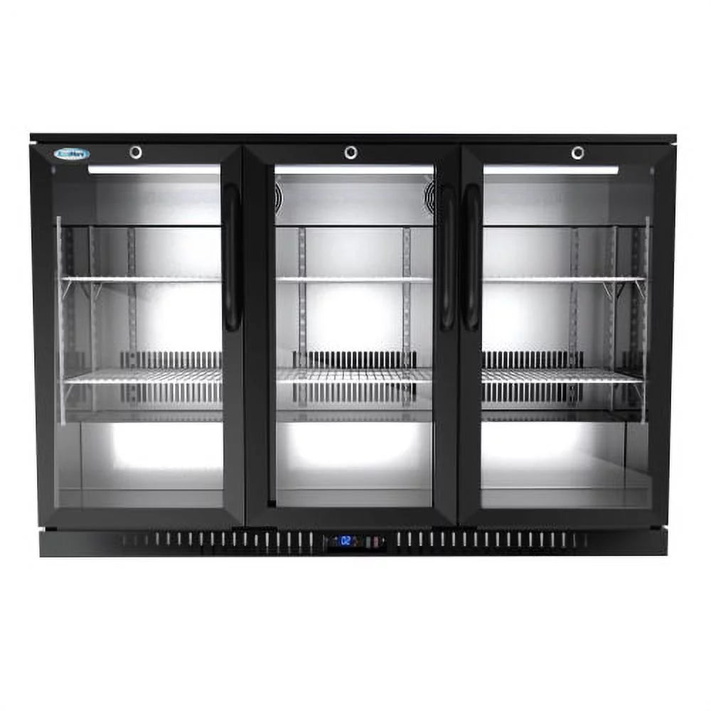 Three-Door Back Bar Refrigerator 11 Cu Ft Z7473