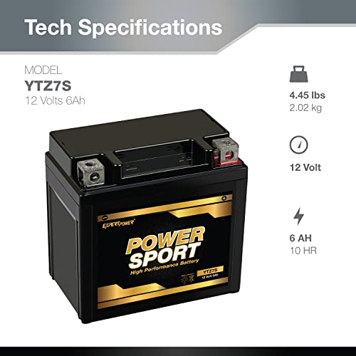 12v 6ah Sealed Maintenance Free Powersport Battery Z791