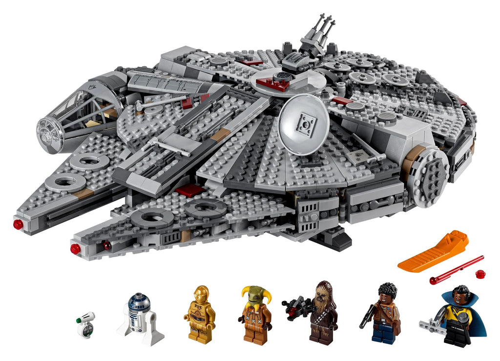 Star Wars Millennium Falcon Building Set with Minifigures U138527