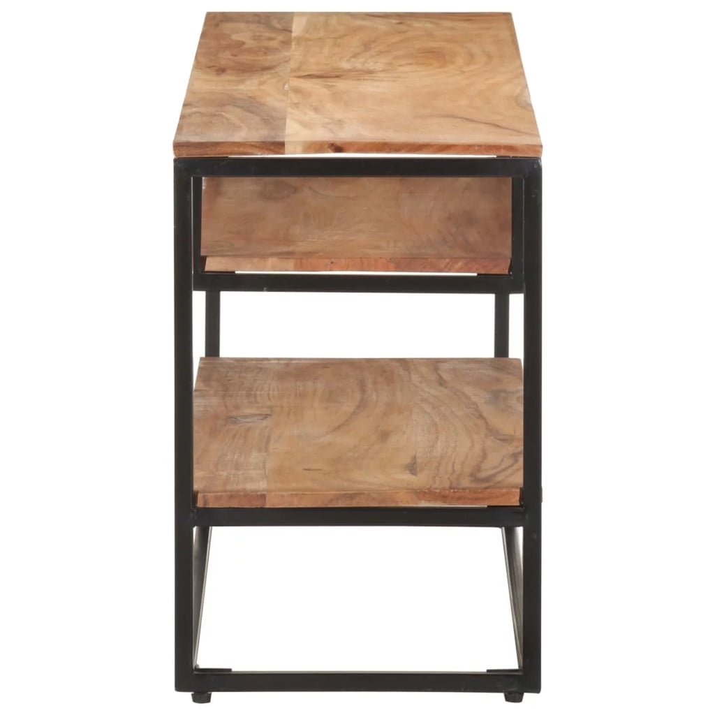 Solid Acacia Wood TV Cabinet Q719562