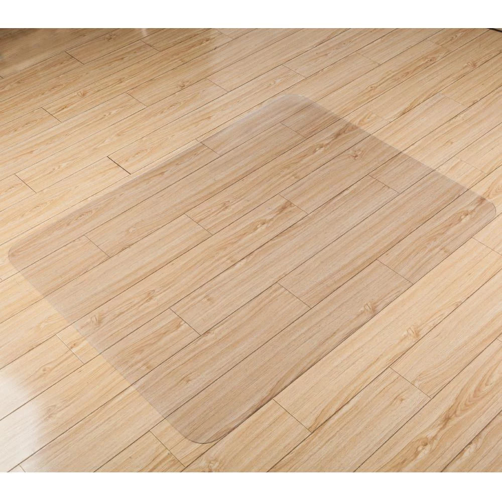 Clear PVC Desk Chair Mat for Hard Wood Floor W838437