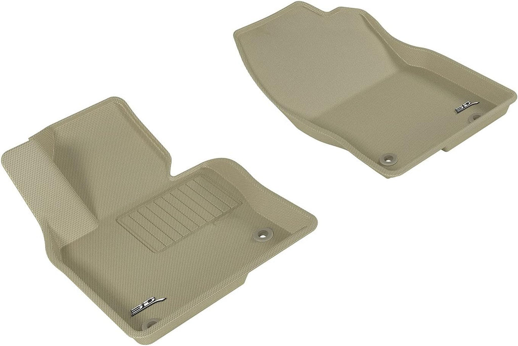 All-Weather Floor Mats Car Floor Liners 1st & 2nd Row Black O25417