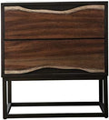 Wood 2-Drawer Nightstand I78485