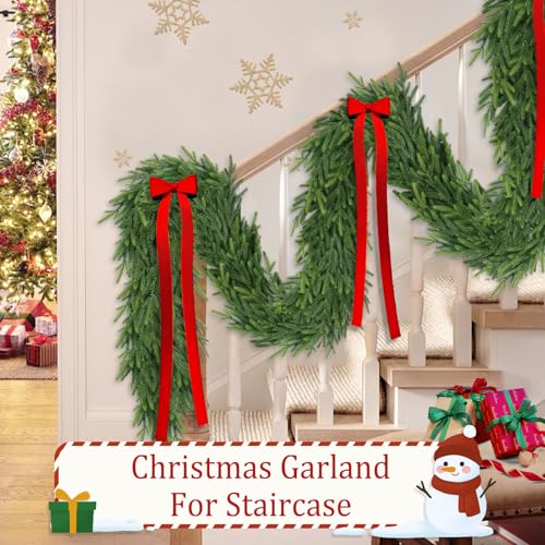 9Ft Artificial Evergreen Cedar Pine Garland M7803