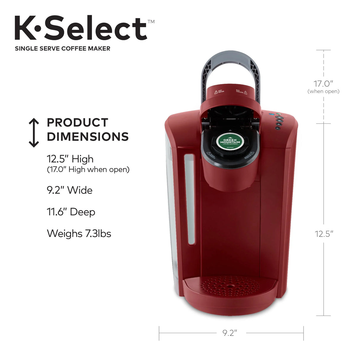 Single-Serve K-Cup Pod Coffee Maker B85336
