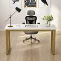 78.7 x 39.4 inch White Computer Desk P463609