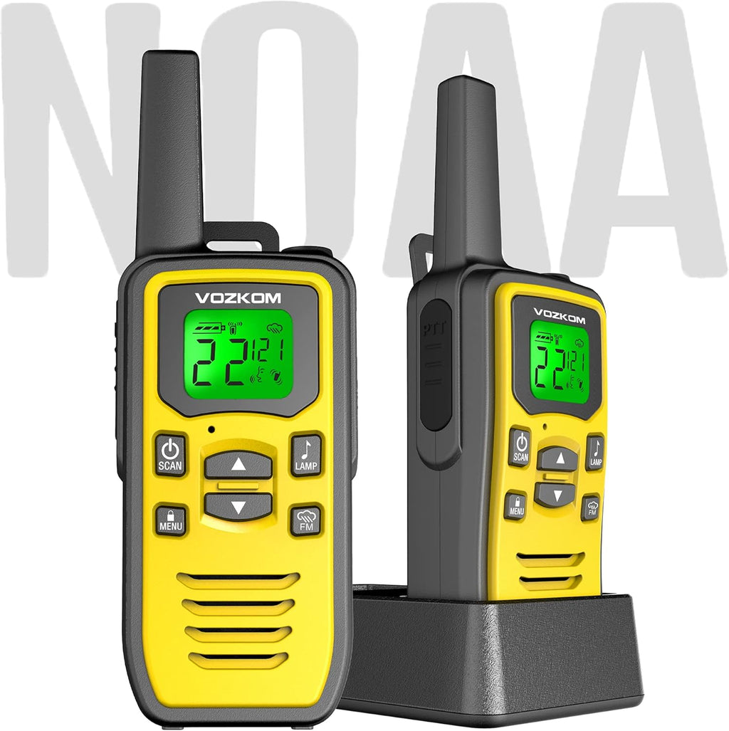 Rechargeable Long Range Two Way Radio Pack of 2 C95592