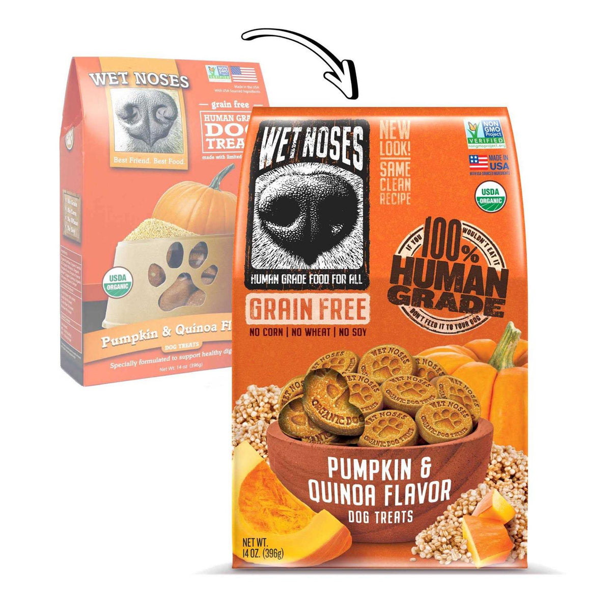 Grain Free Pumpkin Quinoa Dog Treats O629