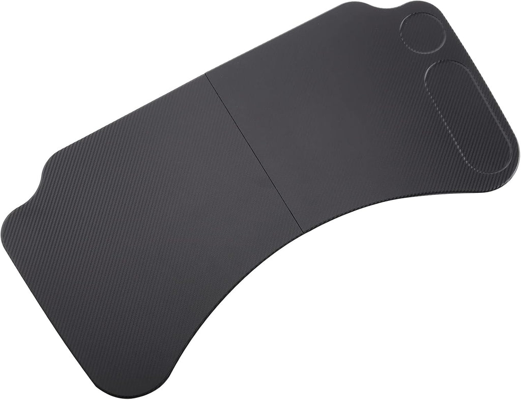 Foldable Car Laptop Tray Carbon Fiber Pattern Pack of 2 Y860675