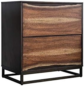 Wood 2-Drawer Nightstand I78485
