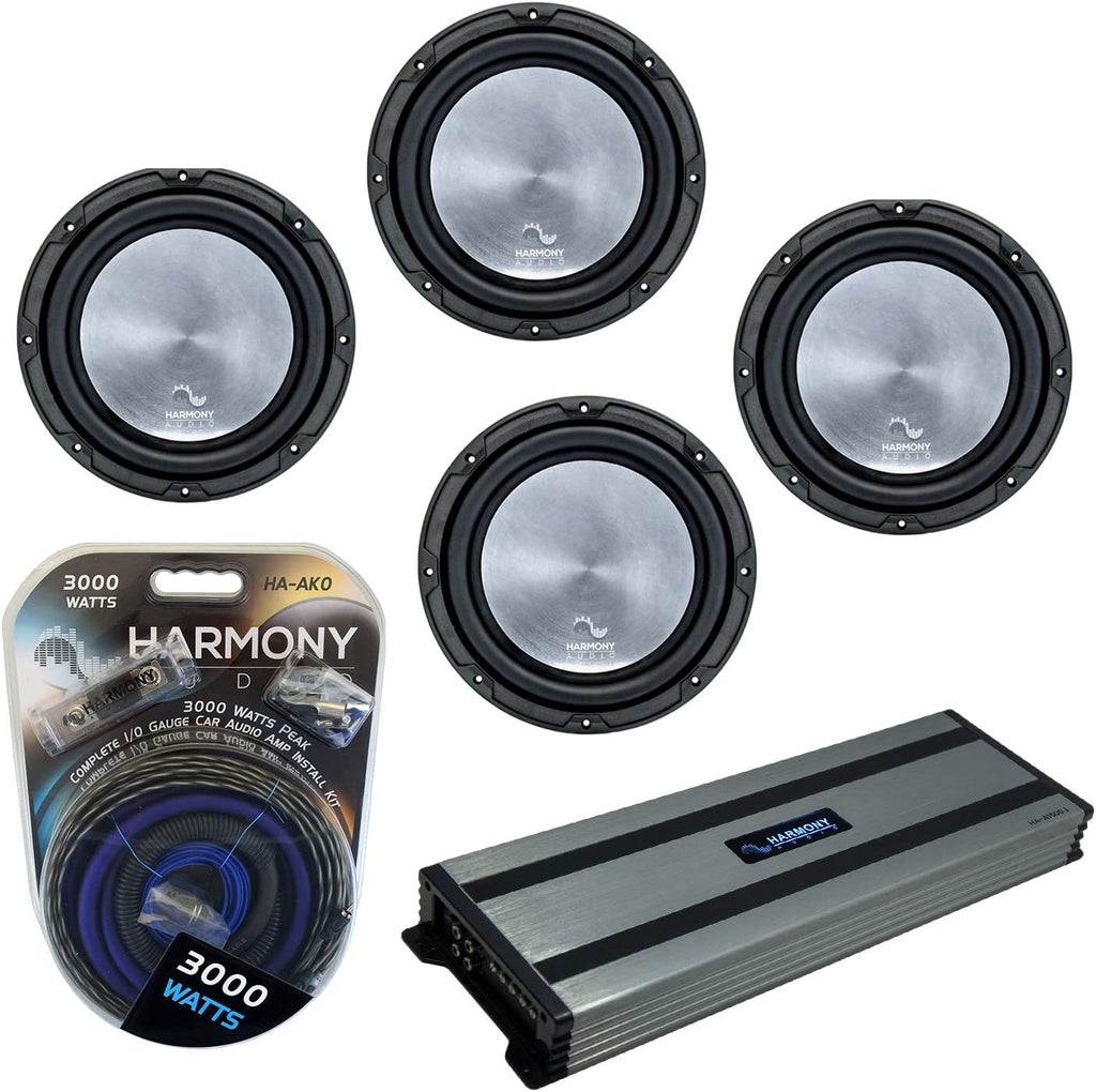 12 Sub 1000W Subwoofer with Amplifier & Amp Kit T3841