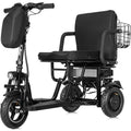 Folding Electric Trike 48v 700w Dual Motor Lithium Black N930
