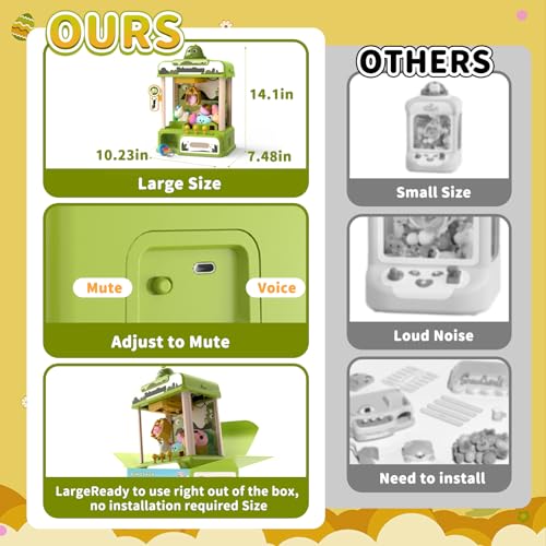 Electronic Arcade Game Vending Machine with 32Pcs Mini Prizes U891