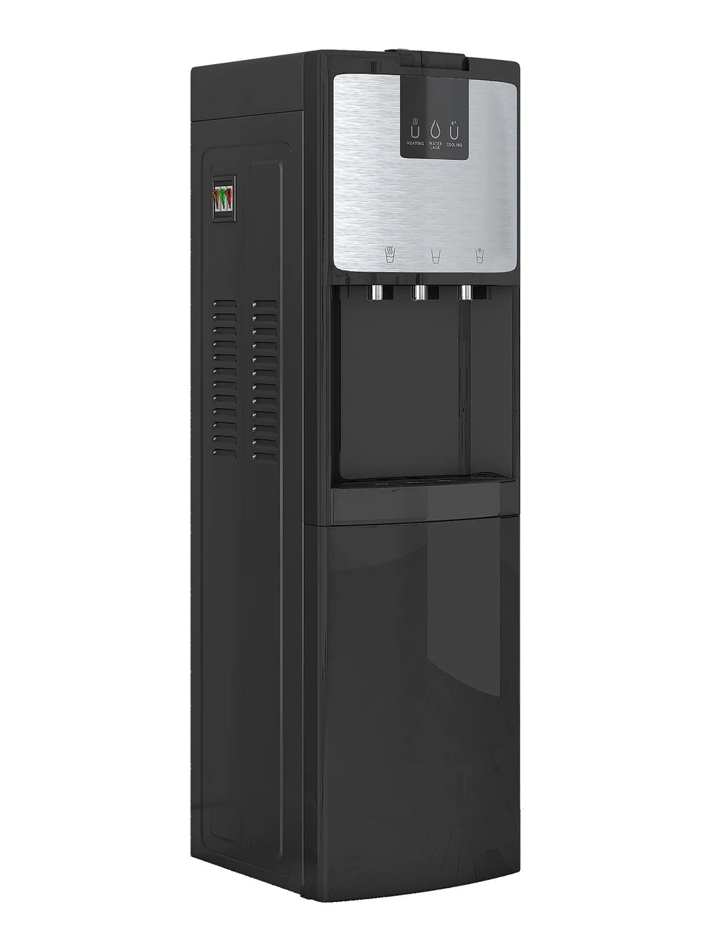 Bottom Loading Water Dispenser, Hot/Cold/Room Temperature, 3 or 5 Gallon, Black A909