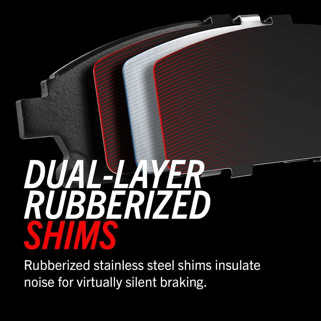 Rear Drilled & Slotted Ceramic Brake Kit R740