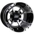 Alloy Sport Wheels 9X8 3.0 + 5.0 Machined B319