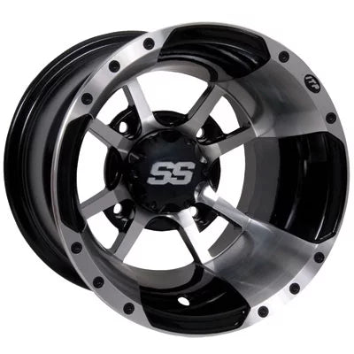 Alloy Sport Wheels 9X8 3.0 + 5.0 Machined B319
