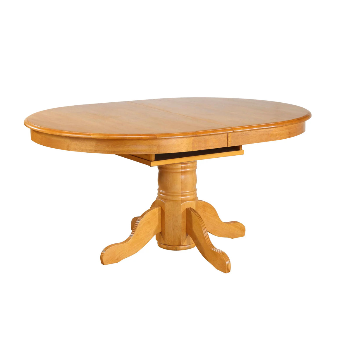 Oak Extendable Wood Dining Table O233004