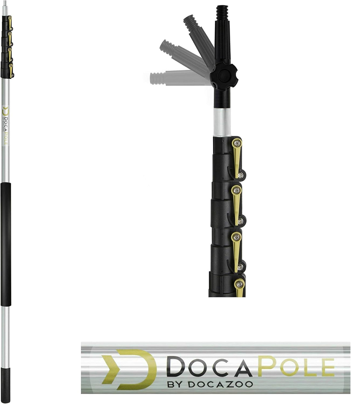 24 Foot High Reach Brush Kit with 6-24 Foot Extension Pole O647